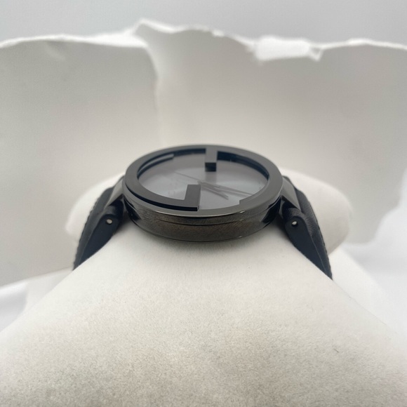 Gucci watch YA133206 Interlocking 42mm Red and Green Pattern Strap Unisex Watch - Picture 8 of 12